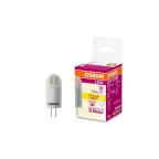 Лампа светодиодная LED STAR PIN20 1, 7W, матовая колба, G4, 12 Вольт LEDSPIN20 1, 7W/827 12VFR G4 FS1 | 4058075057142 | Osram