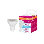 Лампа светодиодная LED STAR PAR16 3W, GU10 LSPAR163536 3W/840 230VGU1010X1RU | 4058075134812 | Osram