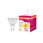 Лампа светодиодная LED STAR PAR16 3W, GU10 LSPAR163536 3W/830 230VGU1010X1RU | 4058075134782 | Osram
