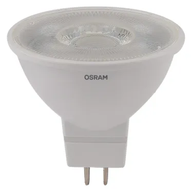 Лампа светодиодная LED STAR MR16 3W, 110°, 220-240 вольт, GU5, 3 LSMR1635110 3W/830 230V GU5.310X1RU | 4052899981126 | Osram