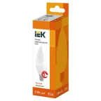 Лампа светодиодная LED 5Вт Е14 220В 3000К C35 свеча | LLE-C35-5-230-30-E14 | IEK