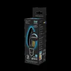 Лампа светодиодная LED 5Вт E14 220В 4100К свеча, диммируемая | 103801205-D | Gauss
