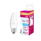 Лампа светодиодная LED STAR Classic B 6, матовая колба, Е27 LEDSCLB60 6, 5W/840 230VFR E2710X1RU | 4058075134201 | Osram