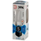Лампа светодиодная LED 5Вт E14 220В 4000К smd B35 свеча | Б0018872 | ЭРА