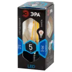 Лампа светодиодная LED 5Вт E14 220В 4000К F-LED Р45 шар | Б0019007 | ЭРА