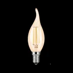 Лампа светодиодная LED 5Вт E14 220В 2700К свеча на ветру | 104801005 | Gauss