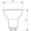 Лампа светодиодная LED Essential LED 4.6-50W GU10 827 36D | 929001215208 | PHILIPS