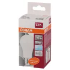 Лампа светодиодная LED STAR Classic A 8, 5W, холодный дневной свет, матовая колба, Е27 LEDSCLA75 8, 5W/840 230VFR E2710X1RU | 4058075086647 | Osram
