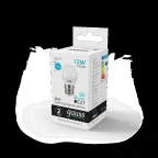 Лампа светодиодная LED Elementary Шар 12W 920lm E27 4100K | 53222 | Gauss