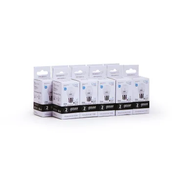 Лампа светодиодная LED Elementary Шар 12W 920lm E27 4100K | 53222 | Gauss
