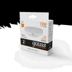 Лампа светодиодная LED Elementary 13Вт 3000K GX53 890lm | 83813 | Gauss