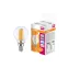 Лампа светодиодная филаментная LED STAR Classic P 6W, прозрачная колба, Е14 LEDSCLP75 6W/840 230V FIL E1410X1RU | 4058075218178 | Osram