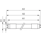 Лампа светодиодная LED MAS LED tube HF 1200mm UO 16W840 T8 | 929001300002 | PHILIPS
