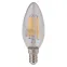 Лампа светодиодная филаментная LED STAR Classic B 4W, прозрачная колба, Е14 LEDSCLB40 4W/827 230V FIL E14 FS1 | 4058075068353 | Osram