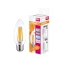 Лампа светодиодная филаментная LED STAR Classic B 5W, прозрачная колба, Е27 LSCLB60 CL 5W/840 230V FILE2710X1RU | 4058075212428 | Osram