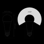 Лампа светодиодная LED Elementary A67 30W E27 2390lm 6500K | 73239 | Gauss