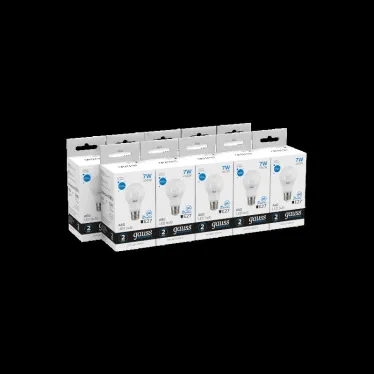 Лампа светодиодная LED Elementary A60 7W E27 560lm 6500K | 23237A | Gauss