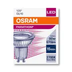 Лампа светодиодная PARATHOM PAR16 80 non-dim 120° 6, 9W/827 GU10 | 4058075815872 | Osram