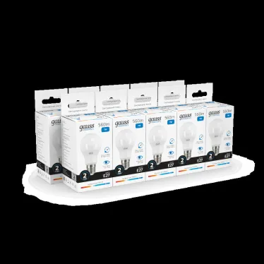 Лампа светодиодная LED Elementary A60 7W E27 560lm 6500K | 23237A | Gauss