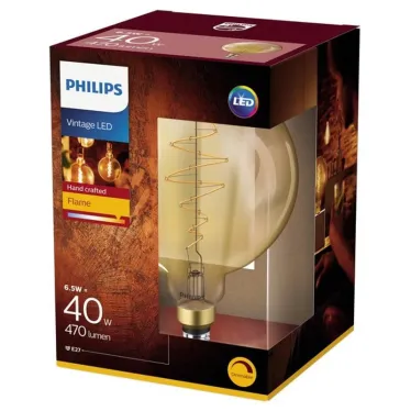 Лампа светодиодная LED classic-giant 40W E27 G200 G D | 929001873401 | PHILIPS