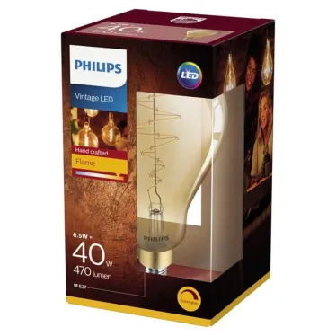 Лампа светодиодная LED classic-giant 40W E27 A160 G D | 929001873501 | PHILIPS