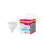 Лампа светодиодная LED STAR MR16 5, 110°, 220-240 вольт, GU5, 3 LSMR1660110 5, 2W/840230VGU5.310X1RU | 4058075129153 | Osram