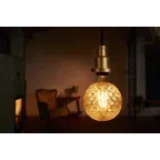 Лампа светодиодная LED, филаментная, золотистая, Vintage 1906 LED CL PINECONE FIL GOLD 40 non-dim 4, 5W/825 E27 | 4058075092037 | Osram