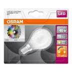 Лампа светодиодная LED STAR+ CL P CRI90GL FR 40 non-dim 5W/927 E14 | 4058075813694 | Osram
