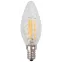 Лампа светодиодная F-LED BTW-5W-840-E14 Лампы СВЕТОДИОДНЫЕ F-LED ЭРА (филамент, свеча витая, 5Вт, нейтр, E14) | Б0027936 | ЭРА
