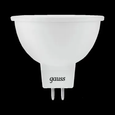 Лампа светодиодная LED 7Вт GU5.3 220В 2700К MR16 | 101505107 | Gauss