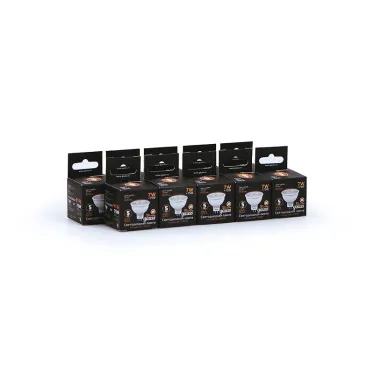 Лампа светодиодная LED 7Вт GU5.3 220В 2700К MR16 | 101505107 | Gauss