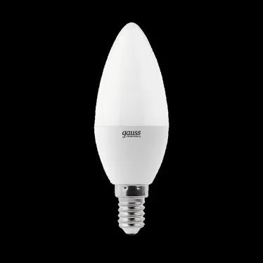 Лампа светодиодная LED 7Вт E14 220В 2700К Elementary свеча (3 лампы в упаковке) | 33117T | Gauss