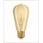 Лампа светодиодная LED, филаментная, золотистая, Vintage 1906 LED CL Edison FIL GOLD 37 non-dim 4W/825 E27 | 4052899962095 | Osram