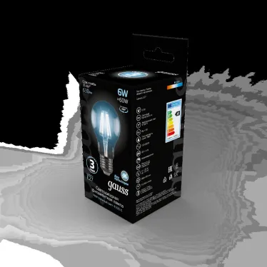 Лампа светодиодная LED 6Вт E27 220В 4100К A60 | 102802206 | Gauss