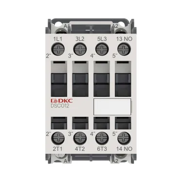 Магнитный контактор YON DSC012 12A 5,5кВт AC3 3P кат.220В AC 1НО