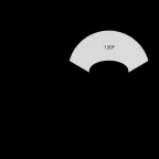 Лампа светодиодная LED 4Вт E14 220В 2700К Reflector R39 | 106001104 | Gauss