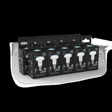 Лампа светодиодная LED 4Вт E14 220В 4100К Reflector R39 | 106001204 | Gauss