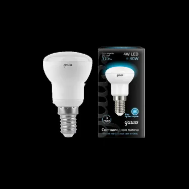 Лампа светодиодная LED 4Вт E14 220В 4100К Reflector R39 | 106001204 | Gauss