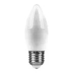 Лампа светодиодная LB-72 (5W) 230V E27 4000K свеча | 25765 | FERON