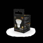 Лампа светодиодная LED 7Вт GU10 220В 2700К MR16 | 101506107 | Gauss