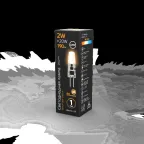 Лампа светодиодная LED 2Вт G4 AC220-240В 2700К | 107707102 | Gauss