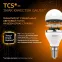 Лампа светодиодная LED 9.5Вт E14 220В 3000К Globe | 105101110 | Gauss