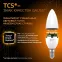 Лампа светодиодная LED 9.5Вт E14 220В 3000К Candle (свеча) | 103101110 | Gauss