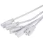 Разветвитель сетевой для фитолампы FITO 5х IEC C5 (3-pin) 2 м для подключения 5 светильников
