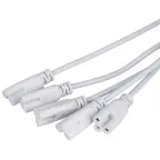 Разветвитель сетевой для фитолампы FITO 5х IEC C5 (3-pin) 2 м для подключения 5 светильников