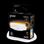 Лампа светодиодная LED 8Вт GX53 220В 2700К | 108008108 | Gauss