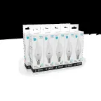 Лампа светодиодная LED 8Вт E14 220В 4100К Elementary свеча на ветру | 34128 | Gauss