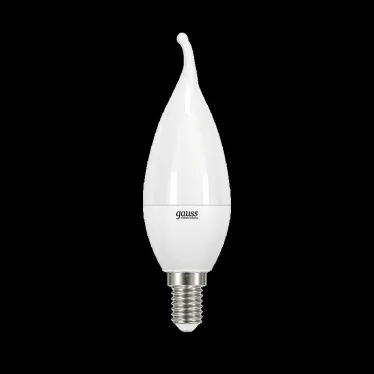Лампа светодиодная LED 8Вт E14 220В 2700К Elementary свеча на ветру | 34118 | Gauss