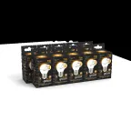 Лампа светодиодная LED 7Вт E27 220В 2700К шар, диммируемая | 105102107-S | Gauss