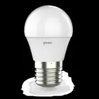 Лампа светодиодная LED 7Вт E27 220В 2700К шар, диммируемая | 105102107-S | Gauss
